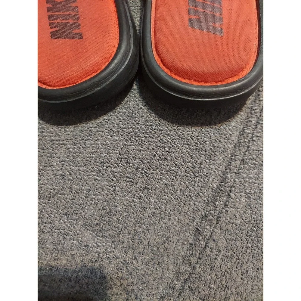 Nike Comfort Slide 2 Sandals Slippers Men's 8 Black Red  Slides Sandals Pool